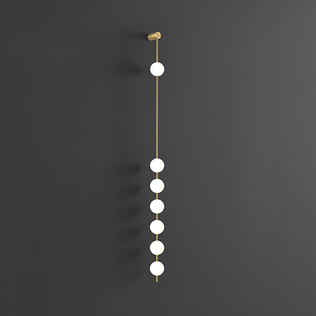 Valentina Vertical Balls Wall Lamp