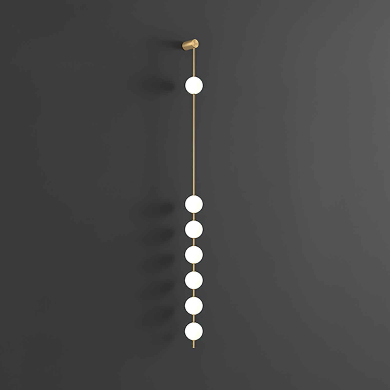 Valentina Vertical Balls Wall Lamp