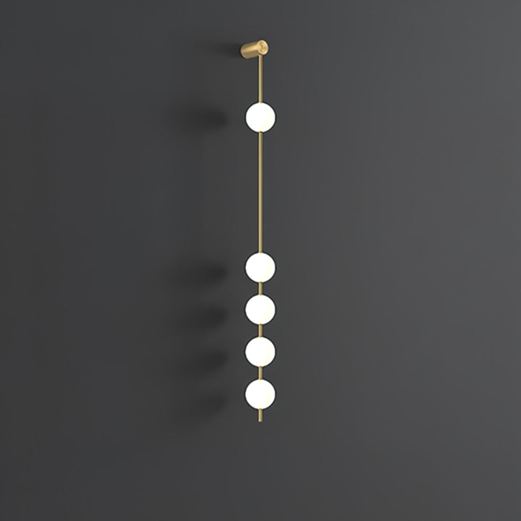 Valentina Vertical Balls Wall Lamp