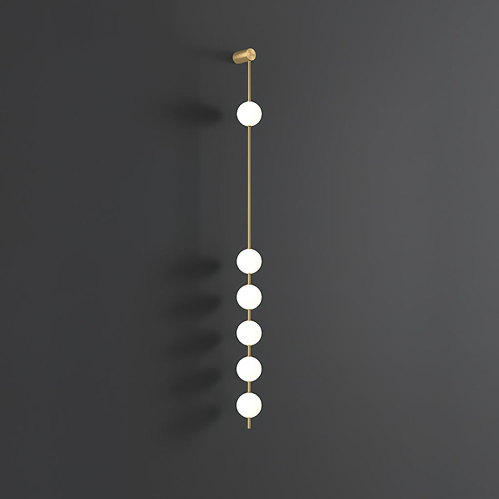 Valentina Vertical Balls Wall Lamp