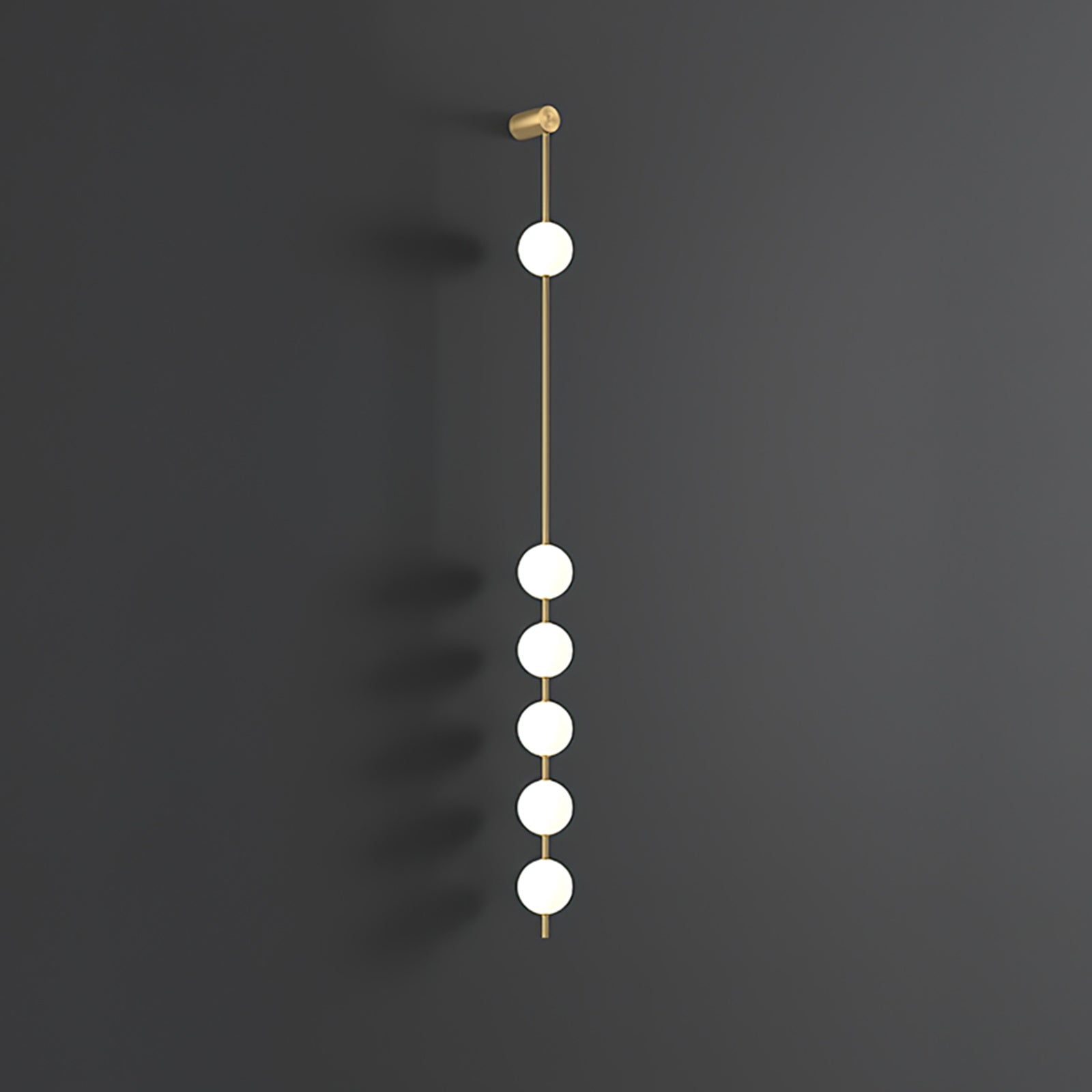 Valentina Vertical Balls Wall Lamp