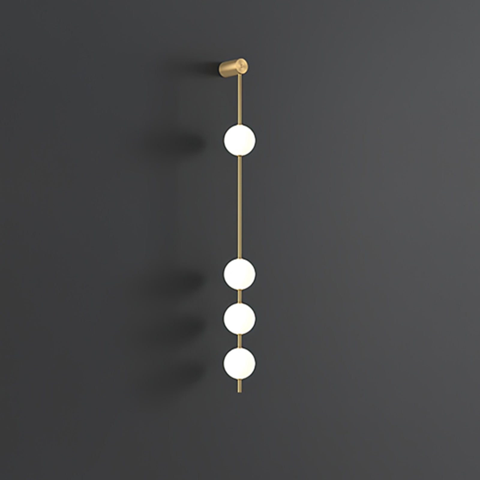 Valentina Vertical Balls Wall Lamp