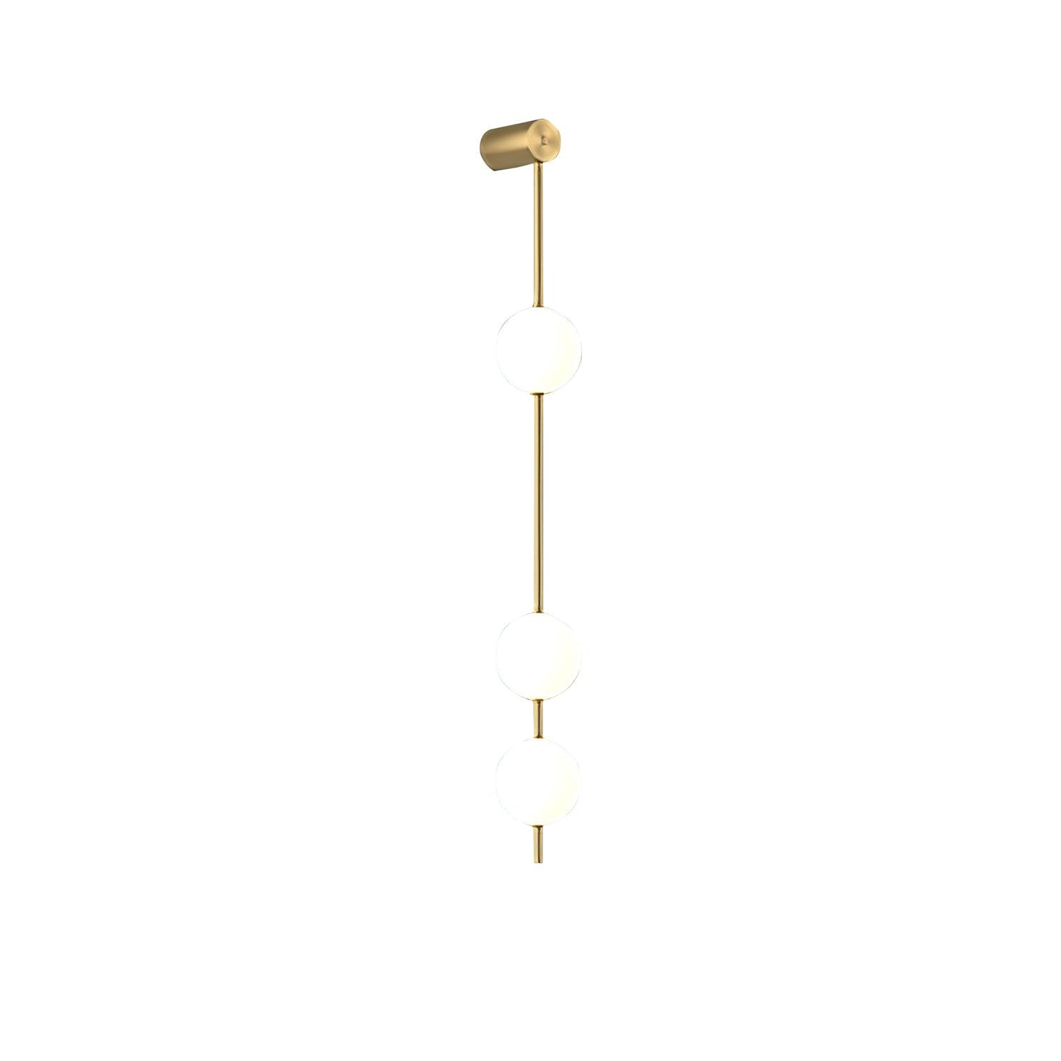 Valentina Vertical Balls Wall Lamp