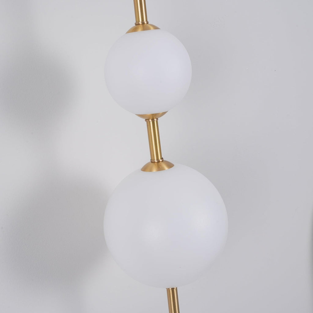 Cerin Vertical Globe Wall Lamp