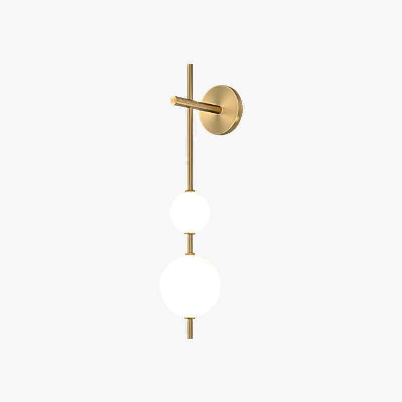 Cerin Vertical Globe Wall Lamp