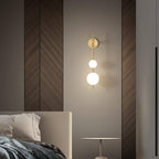 Cerin Vertical Globe Wall Lamp