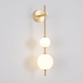 Cerin Vertical Globe Wall Lamp
