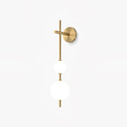 Cerin Vertical Globe Wall Lamp