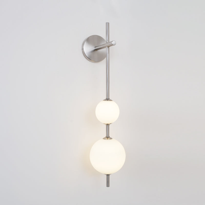 Cerin Vertical Globe Wall Lamp