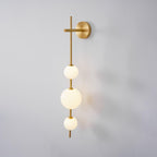 Cerin Vertical Globe Wall Lamp