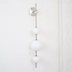 Cerin Vertical Globe Wall Lamp