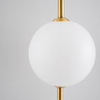 Cerin Vertical Globe Wall Lamp
