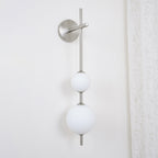 Cerin Vertical Globe Wall Lamp