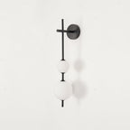 Cerin Vertical Globe Wall Lamp