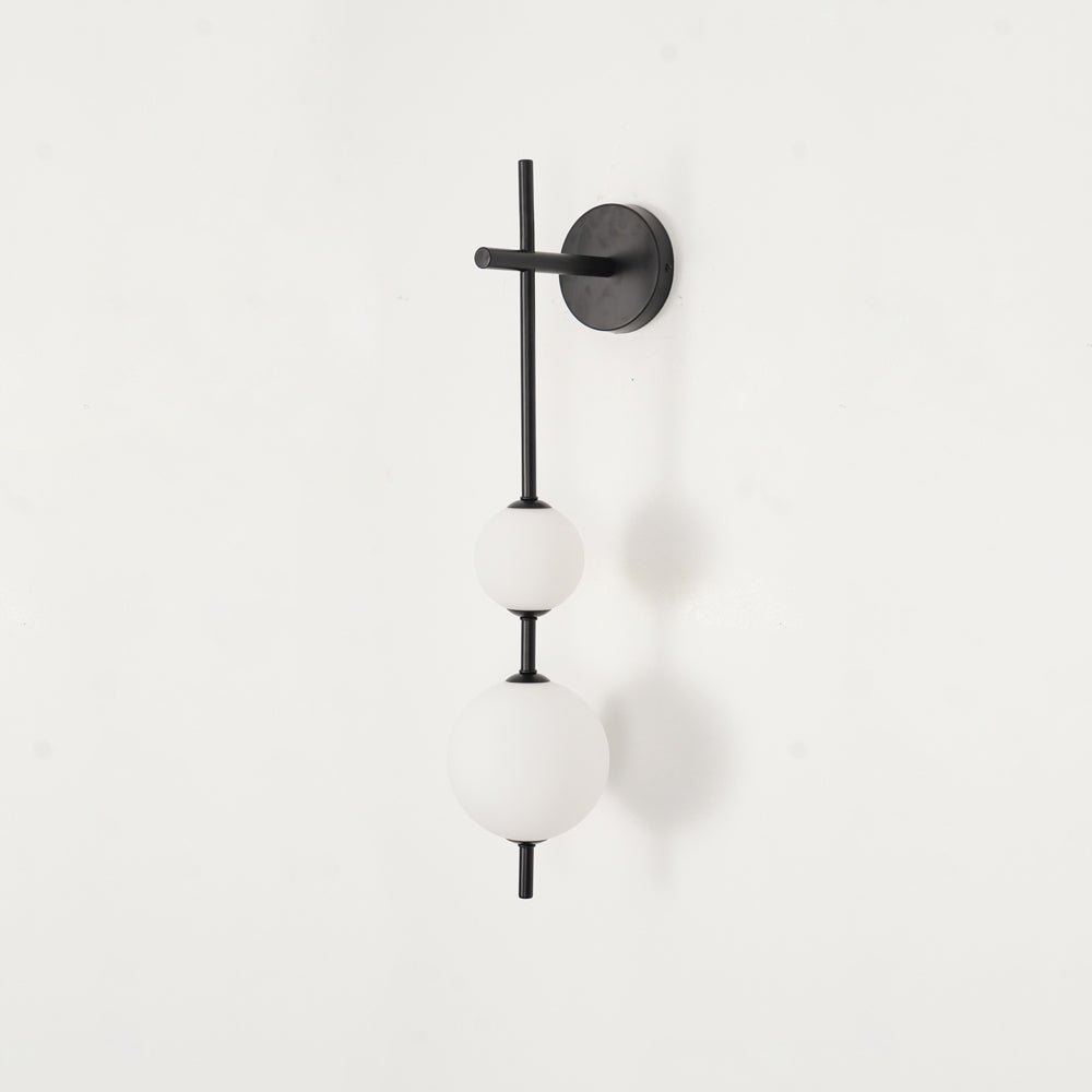 Cerin Vertical Globe Wall Lamp