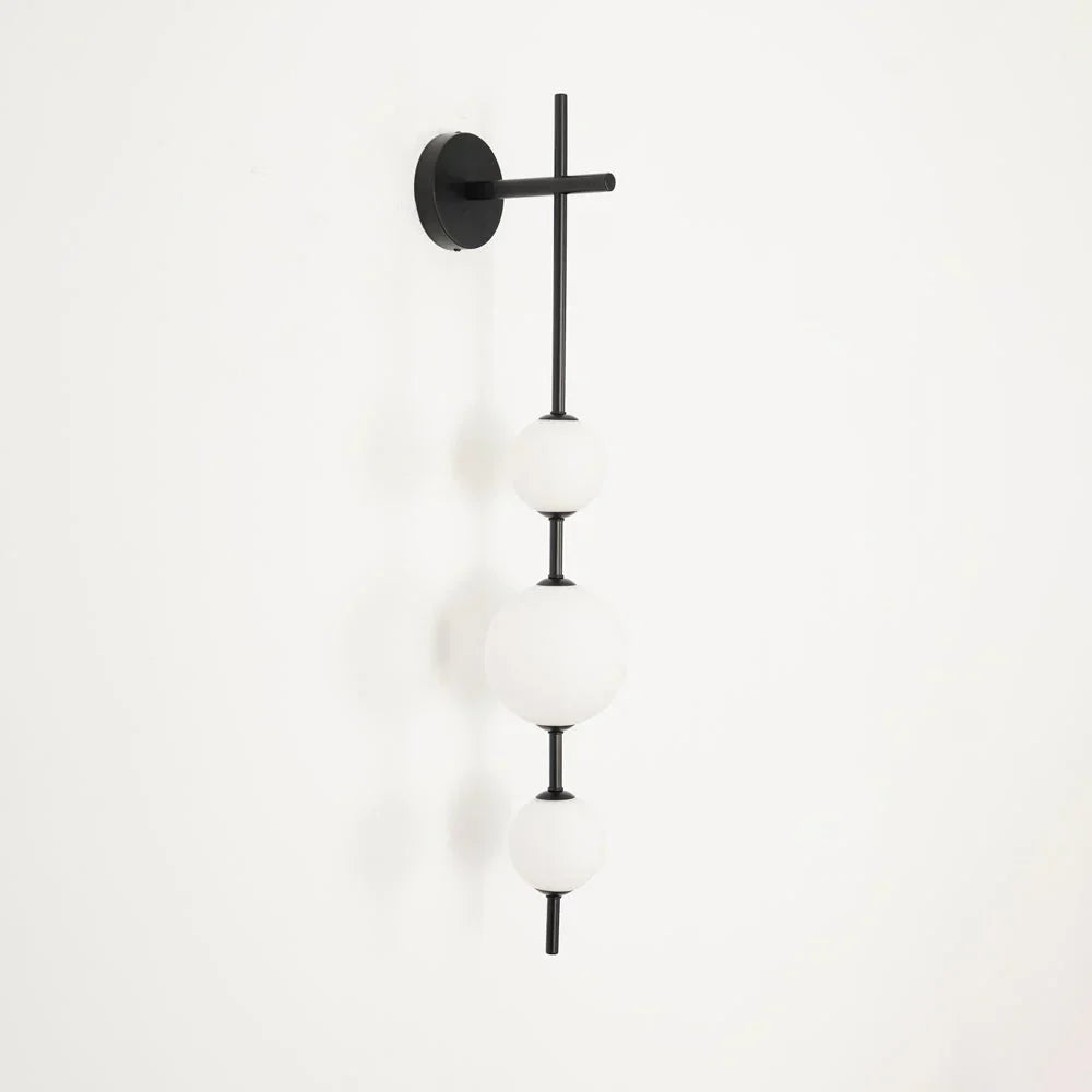 Cerin Vertical Globe Wall Lamp