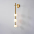 Cerin Vertical Globe Wall Lamp