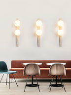 Zoshaira Travertine Wall Light