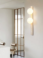 Zoshaira Travertine Wall Light