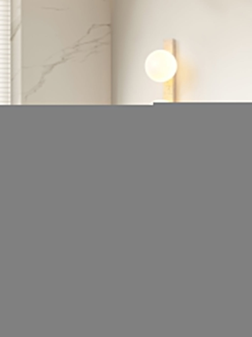 Zoshaira Travertine Wall Light