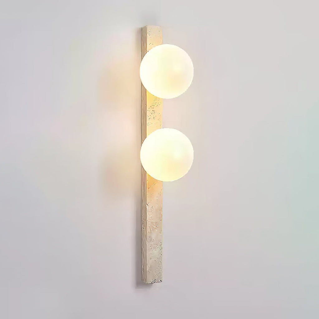 Zoshaira Travertine Wall Light