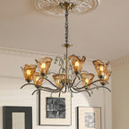 Givona Floral Glass Chandelier