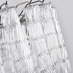 Aurora Chandelier Murano Glass Tiered Cascading Waves