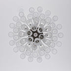 Aurora Chandelier Murano Glass Tiered Cascading Waves