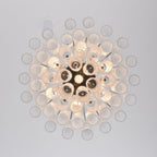 Aurora Chandelier Murano Glass Tiered Cascading Waves
