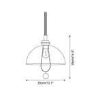 Orlena  Glass Pendant Lamp