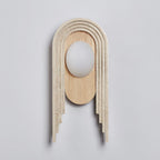 Uloryra Wall Light Minimalist in Travertine - Kingsley Beaumont