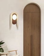 Uloryra Wall Light Minimalist in Travertine - Kingsley Beaumont