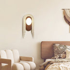 Uloryra Wall Light Minimalist in Travertine - Kingsley Beaumont