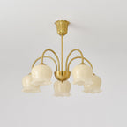 Fionel Petal Glass Floral Chandelier