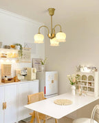 Fionel Petal Glass Floral Chandelier