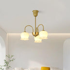Fionel Petal Glass Floral Chandelier