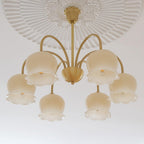 Fionel Petal Glass Floral Chandelier