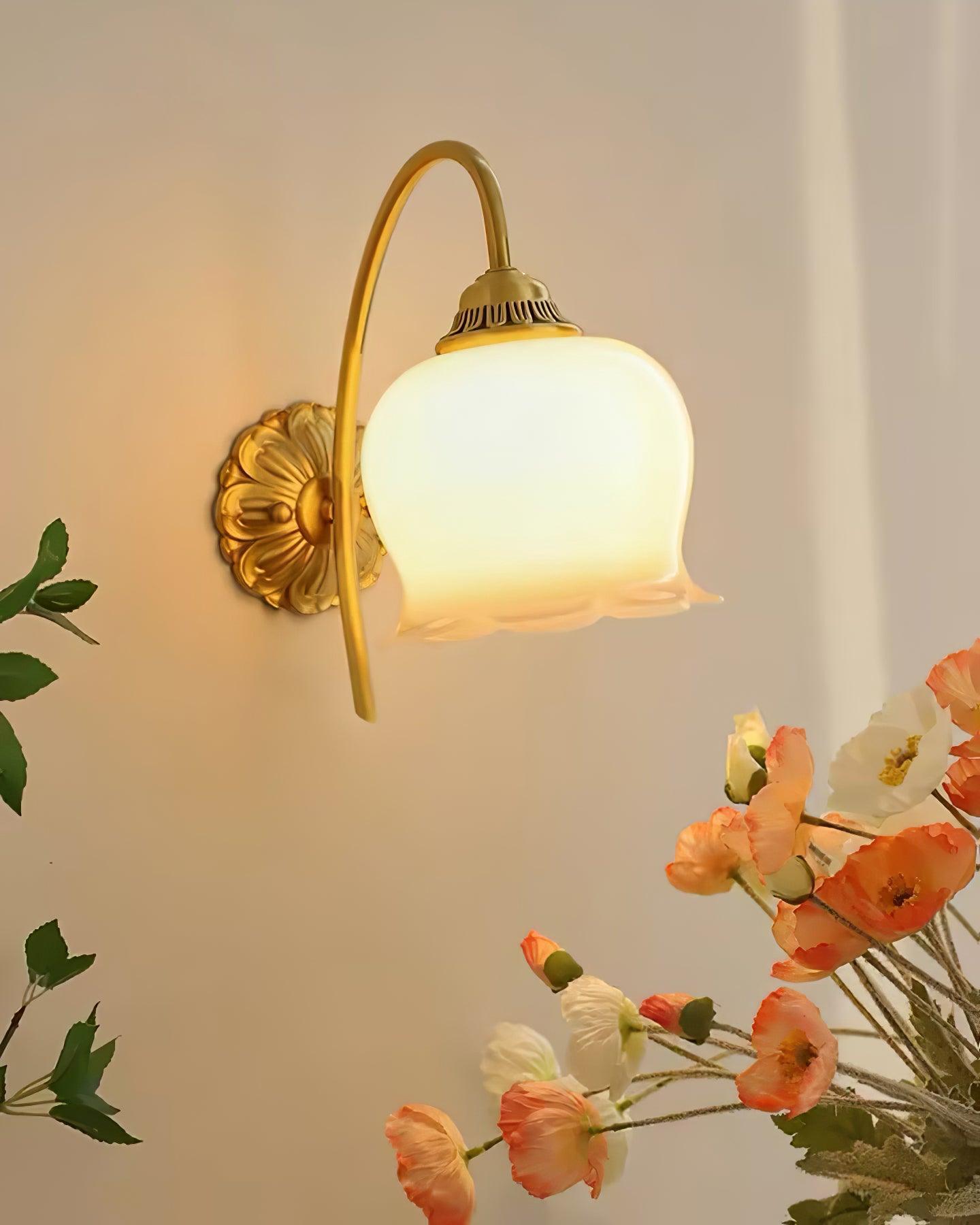 Bellora Vintage Gold Wall Lamp