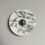 Wall Lamp Marble Disc LED Modern Light Fixture Multiple Colors