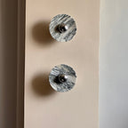 Wall Lamp Marble Disc LED Modern Light Fixture Multiple Colors
