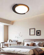 Ritta  Travertine Oval LED Ceiling Light