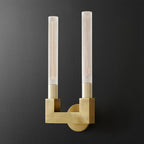 Kristy Indoor Wall Lamp Glass  Brass Mid-century Restaurant Bedroom