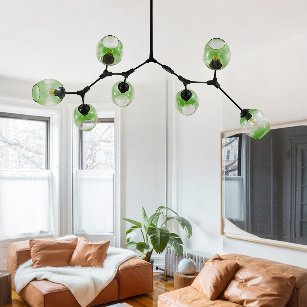 Kirae Nordic Modern Glass Pendant Light Clear Bubble