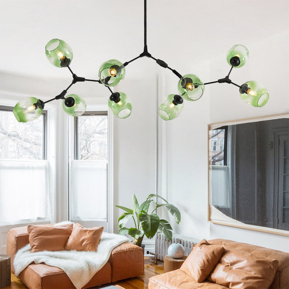 Kirae Nordic Modern Glass Pendant Light Clear Bubble