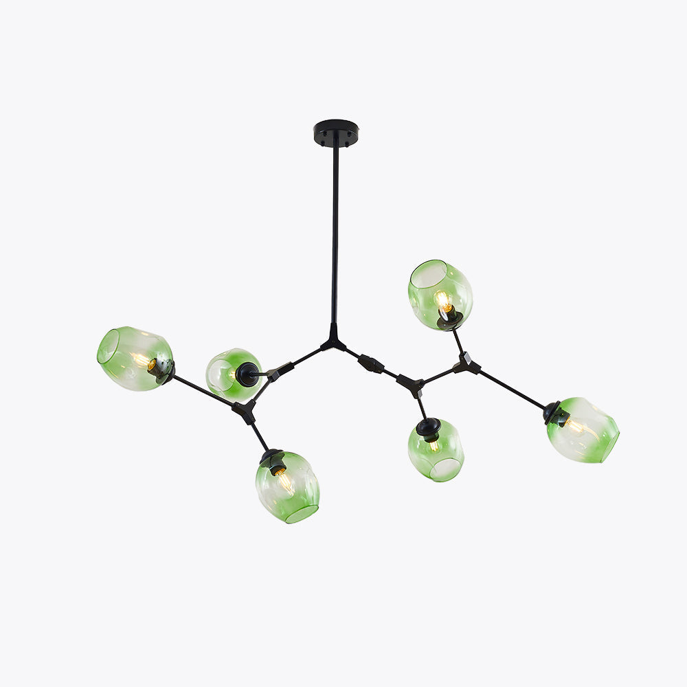 Kirae Nordic Modern Glass Pendant Light Clear Bubble