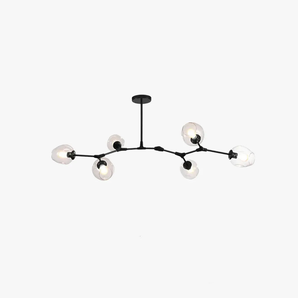 Kirae Nordic Modern Glass Pendant Light Clear Bubble