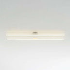 Arisha Modern Minimaliste Flush Mount Ceiling Light, Double-Linear