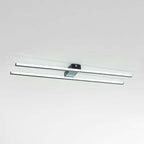 Arisha Modern Minimaliste Flush Mount Ceiling Light, Double-Linear