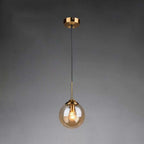 Valentina Designer Bubble Glass Pendant Light, Smoke/Clear/Amber