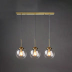 Valentina Designer Bubble Glass Pendant Light, Smoke/Clear/Amber